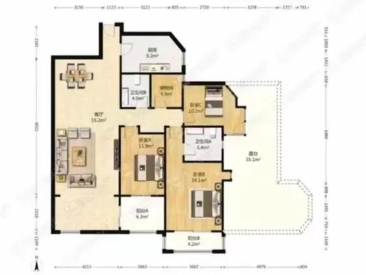 北京珠江帝景二手房价格