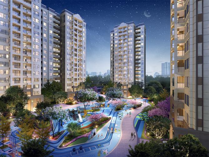 蓝光长岛国际社区占地