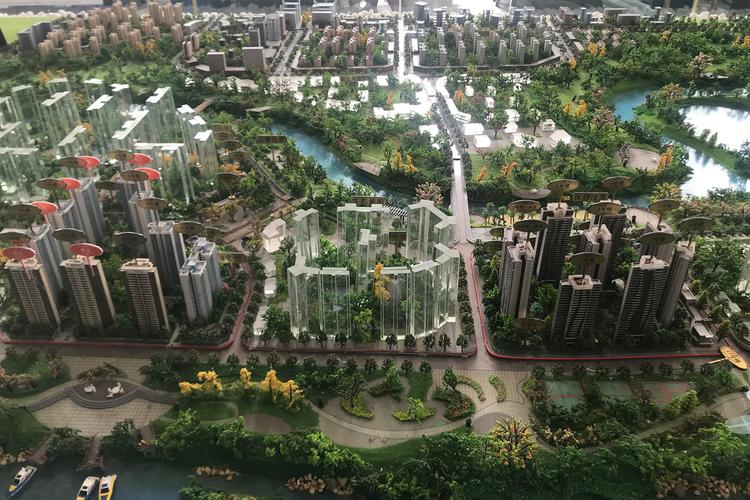 蓝光长岛国际社区占地