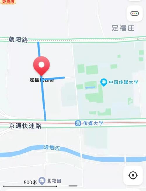 定福庄北里社区怎么走