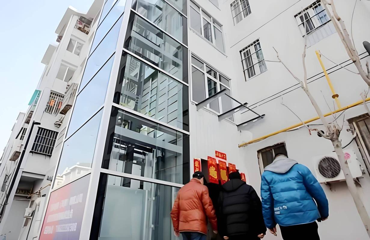 陕西老旧社区加装电梯