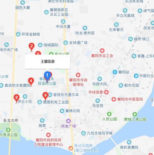 樊城王家台社区范围